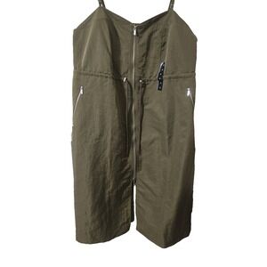 Olive Strapless Dress